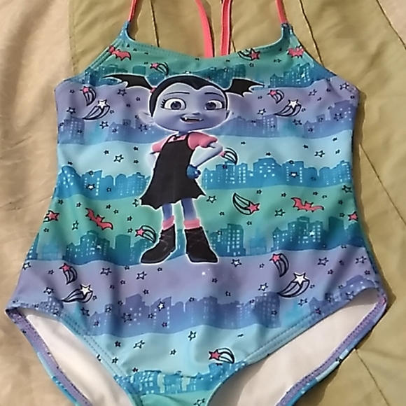 Disney Other - Girls Disney Vampirina Swimsuit